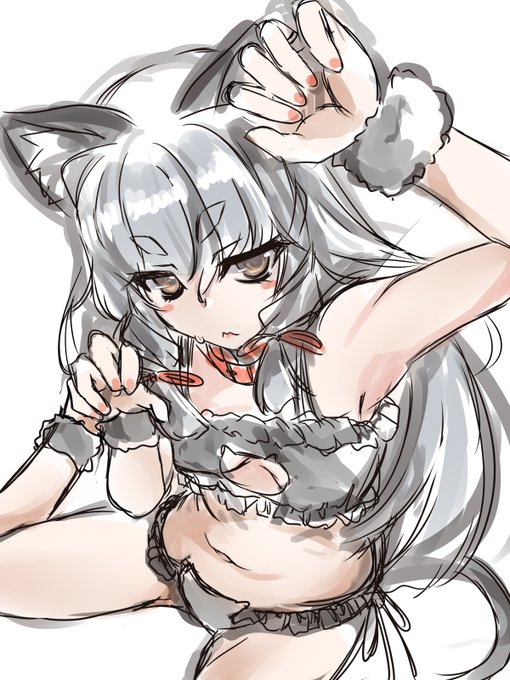 Д◎) おは叢雲 気分が初期叢雲ちゃんなので←
#にゃんにゃんにゃんの日 