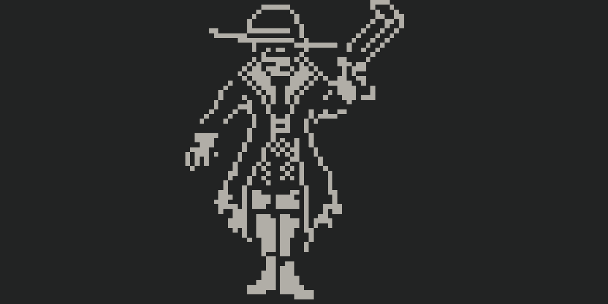 Sharpshooter enemy/NPC WIP #1bit #pixelart