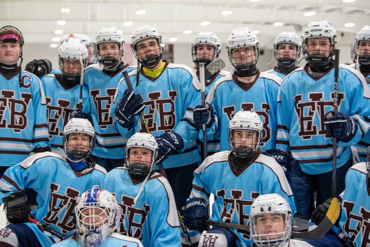 EAST/WEST BRIDGEWATER VARSITY BOYS HOCKEY:
The team finished the 2024/2025 regular season with a record of (6-16).

The record did not define this team as every player on offense and defense whether they made points or not each athlete gave their heart and soul against not only