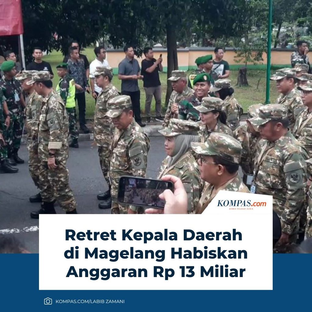13 M untuk pendidikan gratis anak sekolah di Papua lebih bermanfaat dari pada Retreat.