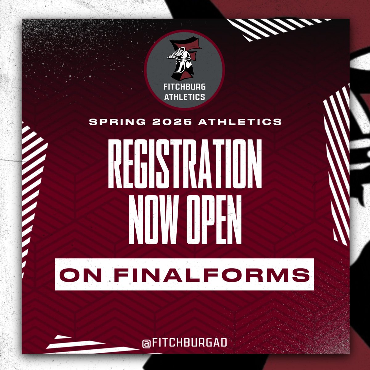 WE NEED YOU!!! 🫵 HS/MS SIGN UP NOW FOR SPRING 2025!!! Its your turn to wear the Red &amp; Gray! Click the link for a FinalForms Registration &amp; submit current physical: fitchburg-ma.finalforms.com First practice Mon. March 17 ⚾️🥎🥍🏃‍♀️🏃🏐🎾 🚩🏈 #AllHailtoTheRedandGray