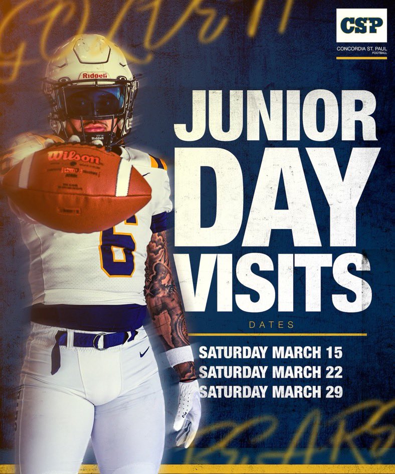 barrett meyer (@b34rm11) on Twitter photo Thank you <a href="/DudyrevTimothy/">Timothy Dudyrev</a> and <a href="/CSPBearsFB/">CSP Golden Bears Football</a> for the Junior Day Invite!
<a href="/B19Kamrath/">Benji Kamrath</a> <a href="/MJ_NFLDraft/">Mark Johnson</a> <a href="/HusticonFB/">Husticon Football</a> <a href="/PrepRedzoneWI/">Prep Redzone Wisconsin</a> Thank you <a href="/DudyrevTimothy/">Timothy Dudyrev</a> and <a href="/CSPBearsFB/">CSP Golden Bears Football</a> for the Junior Day Invite!
<a href="/B19Kamrath/">Benji Kamrath</a> <a href="/MJ_NFLDraft/">Mark Johnson</a> <a href="/HusticonFB/">Husticon Football</a> <a href="/PrepRedzoneWI/">Prep Redzone Wisconsin</a>