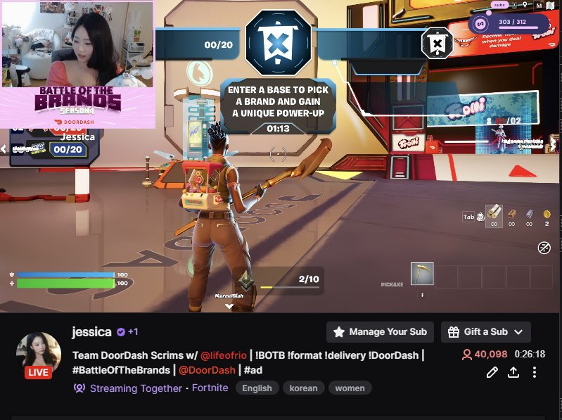peaked at 40k viewers on twitch frontpage with the goat <a href="/LifeofRio/">R I O</a> ✨🙂‍↕️ so grateful for the opportunity always