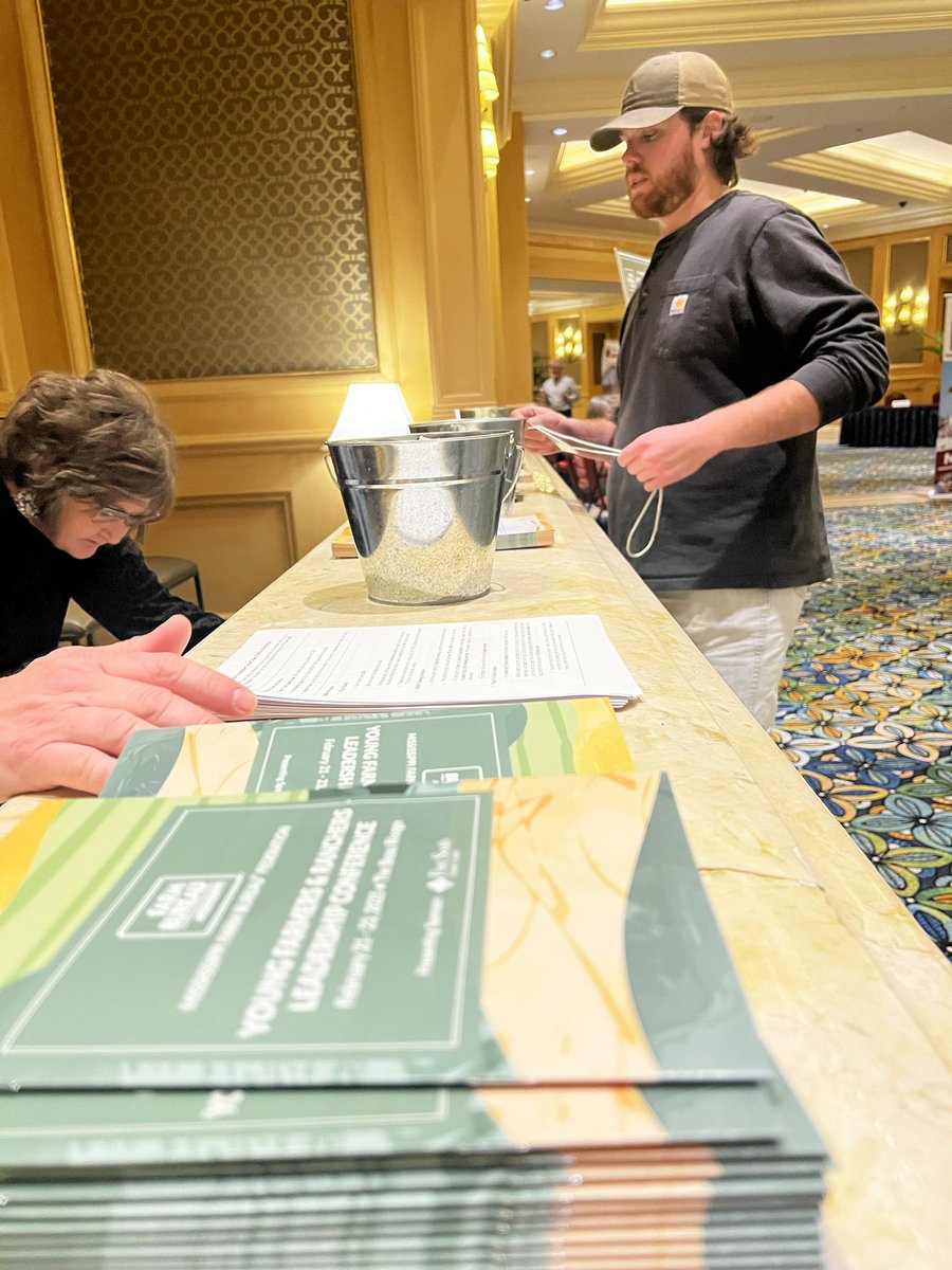 It’s calm now, but just wait. Looking forward to a great Young Farmers and Ranchers Conference on the Mississippi Gulf Coast!