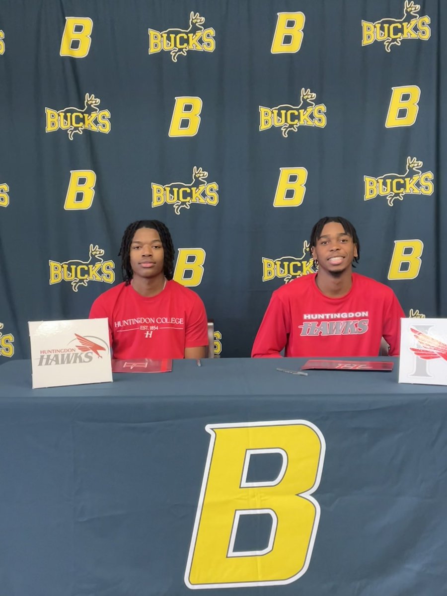 Buckhorn Football (@bucks_football1) on Twitter photo Congrats to <a href="/MylesAnglin_12/">Myles Anglin</a> and <a href="/devenchapman_/">Deven Chapman</a> for signing with <a href="/HawksFootball/">Huntingdon Football</a>. 2x 6’3” 190 lb WR headed to Montgomery. Congrats to <a href="/MylesAnglin_12/">Myles Anglin</a> and <a href="/devenchapman_/">Deven Chapman</a> for signing with <a href="/HawksFootball/">Huntingdon Football</a>. 2x 6’3” 190 lb WR headed to Montgomery.