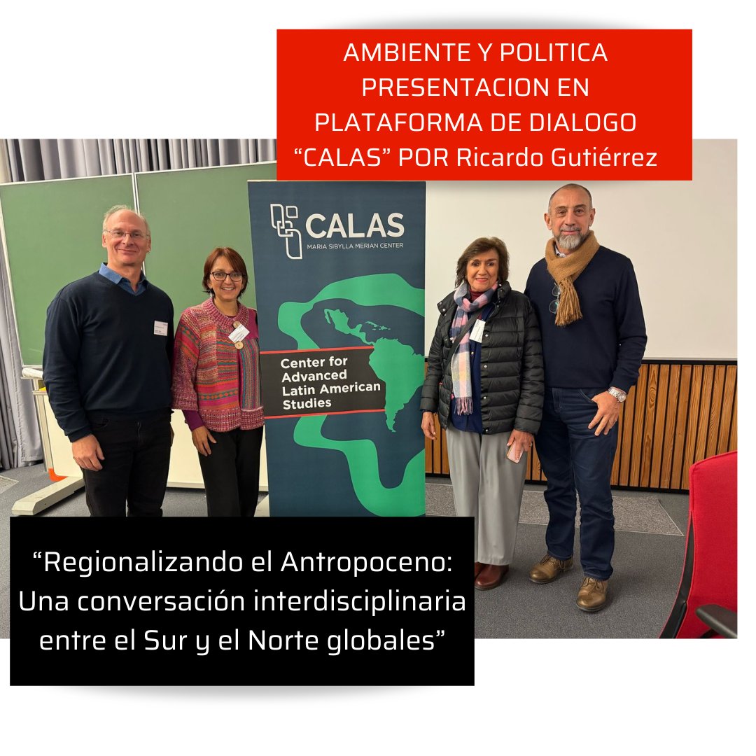 Área de Ambiente y Política - UNSAM (@aap_unsam) on Twitter photo Ricardo Gutiérrez, decano de (EPyG) de UNSAM e integrante del (AAP), participó en este encuentro celebrado los días 17 y 18 de febrero de 2025 en la Universidad de Bielefeld, en Alemania, organizado por CALAS.
Ver nota completa: aapepyg.com/2025/02/21/amb…
<a href="/unsamoficial/">Universidad Nacional de San Martín</a> <a href="/UNSAM_EPyG/">Escuela de Política y Gobierno UNSAM</a> Ricardo Gutiérrez, decano de (EPyG) de UNSAM e integrante del (AAP), participó en este encuentro celebrado los días 17 y 18 de febrero de 2025 en la Universidad de Bielefeld, en Alemania, organizado por CALAS.
Ver nota completa: aapepyg.com/2025/02/21/amb…
<a href="/unsamoficial/">Universidad Nacional de San Martín</a> <a href="/UNSAM_EPyG/">Escuela de Política y Gobierno UNSAM</a>