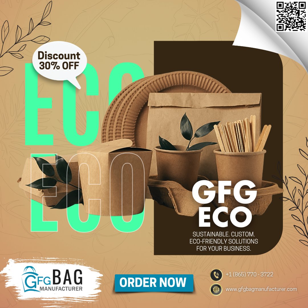 GFGManufacturer's tweet image. 𝐒𝐮𝐬𝐭𝐚𝐢𝐧𝐚𝐛𝐥𝐞 &amp;amp; 𝐒𝐭𝐲𝐥𝐢𝐬𝐡 🌱

Let’s create a greener future together.
📞 +1 865 770 3722
📨 info@gfgbagmanufacturer.com
💻 gfgbagmanufacturer.com

#ecofriendly #disposablepackaging #sustainableliving #gfgdifference #webringyourdesignstolife #gfgbagmanufacturer