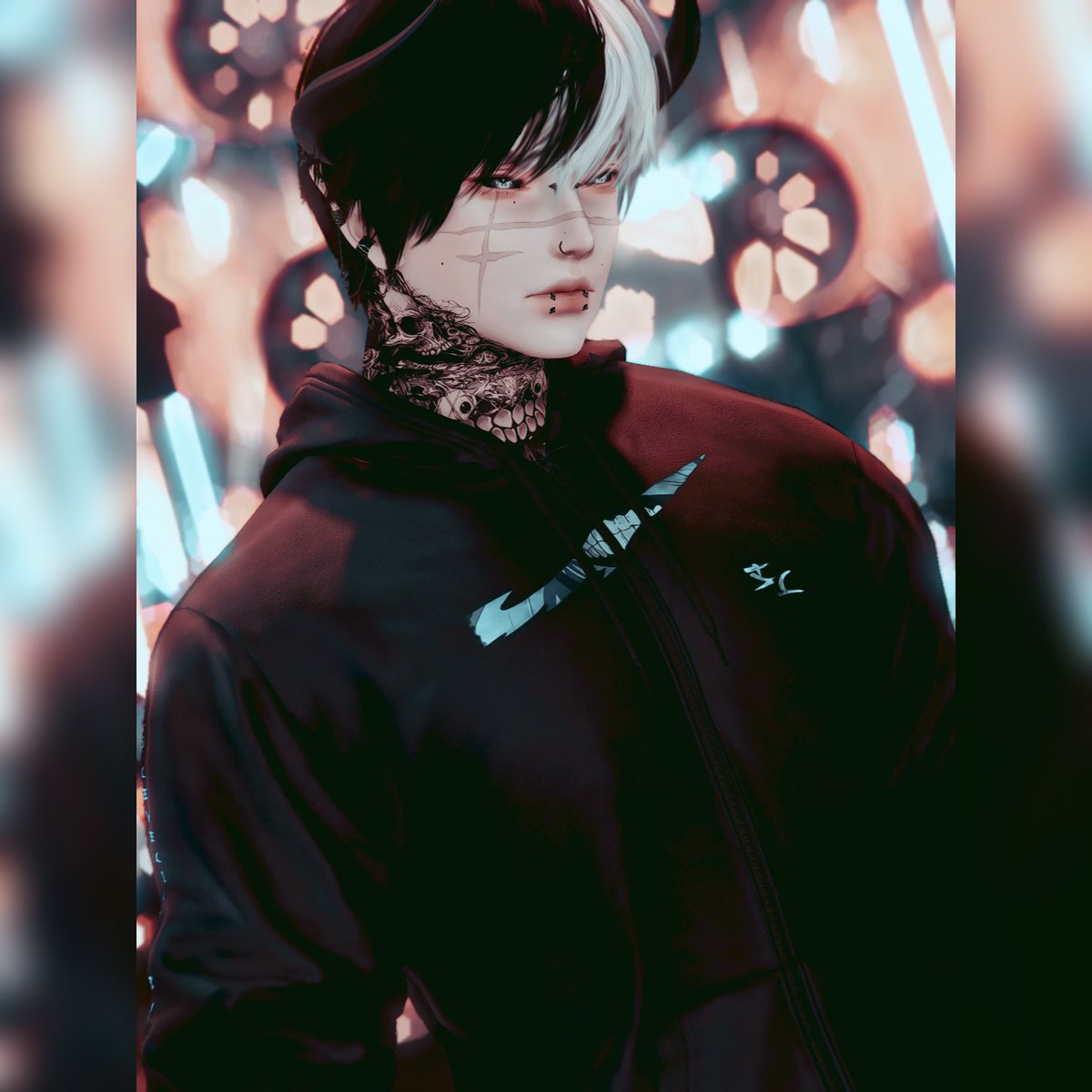 YoichiXIV's tweet photo. ʙᴏʀɴ ꜰʀᴏᴍ ꜱʜᴀᴅᴏᴡꜱ, ᴛʜʀɪᴠɪɴɢ ɪɴ ᴄʜᴀᴏꜱ.
✦•······················•✦•·······························•✦
#GPOSERS | #GPOSER | #ffxivsnaps https://t.co/rk53dX1liI