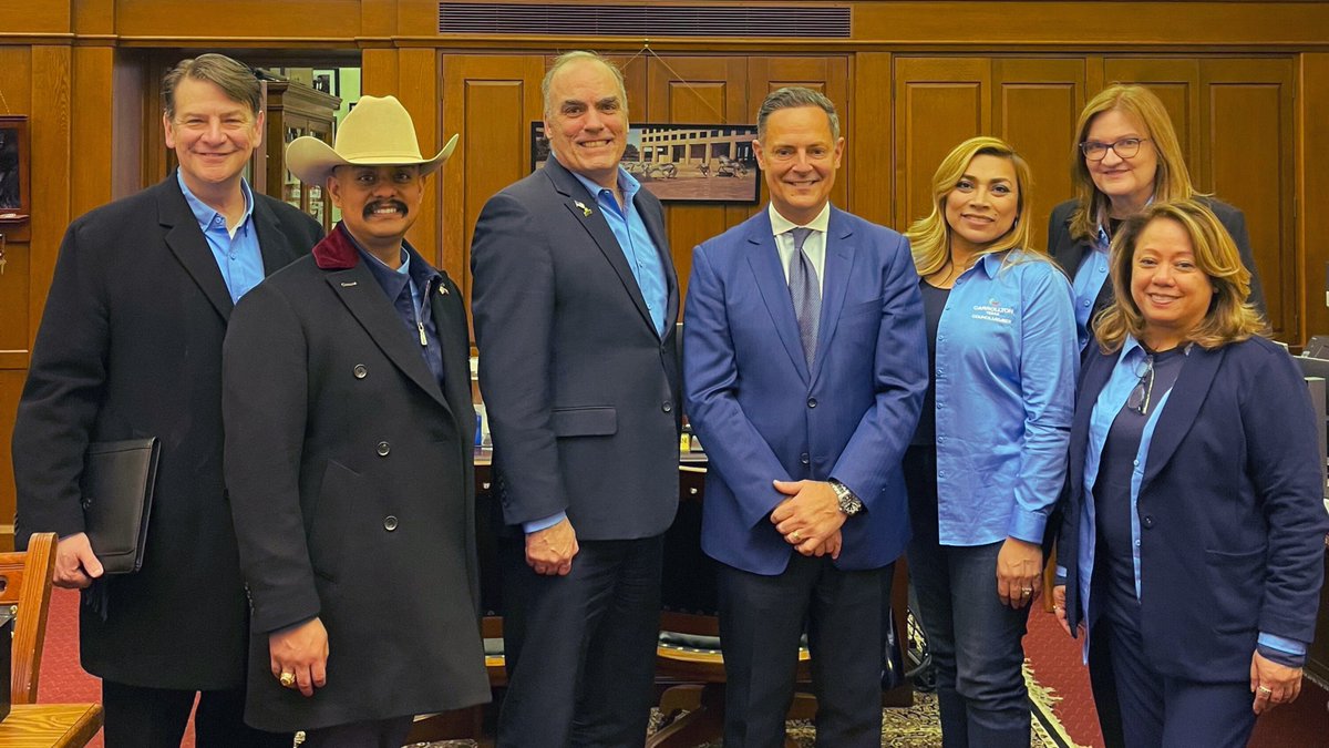 1️⃣ Great connecting with the City of Carrollton’s Mayor <a href="/SteveBabick/">Steve Babick</a> and Council about legislative priorities for <a href="/CarrolltonTX/">City of Carrollton</a>.