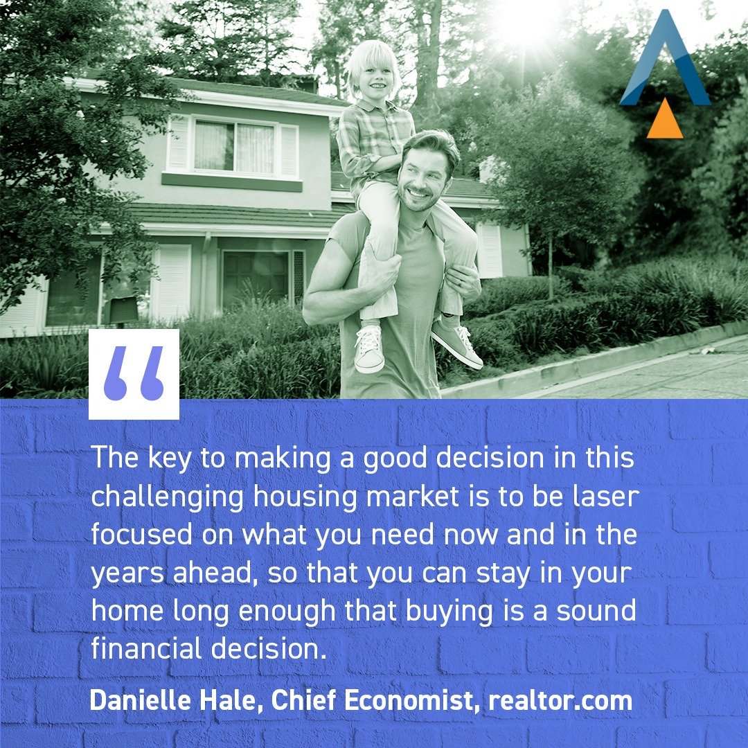 If you’ve set out to buy a home, you’re likely balancing your own needs with higher mortgage rates and today's home prices. That can feel challenging. But know that making a purchase today can pay off in the long run as you build your net worth through equity. 
DM me.