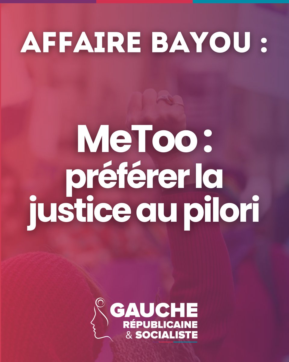 La justice vient de conclure à l’absence d’infraction susceptible de d'être reprochée à <a href="/julienbayou/">Julien Bayou</a>.
👉 g-r-s.fr/me-too-prefere…
#MeToo doit passer à la phase #justice pour faire progresser l'#égalité.
#féminisme
