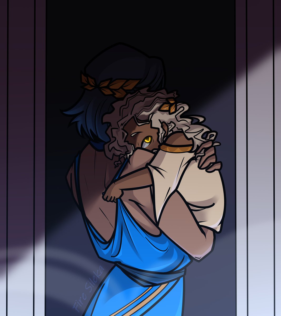 fire_sileka's tweet image. Yes, @IllustratorNeal made me cry. Will there be any disadvantages?
#epicthemusical