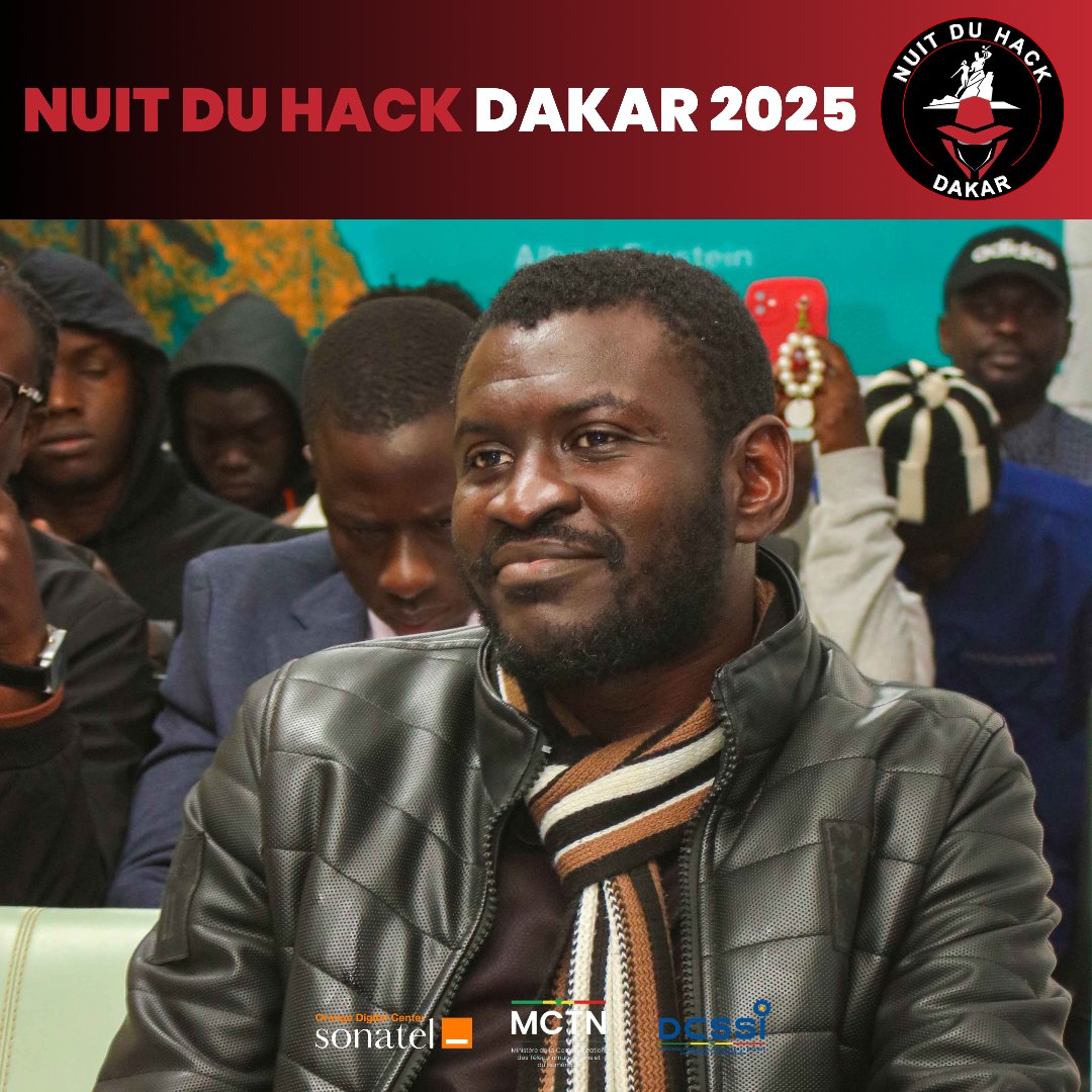 LaNuitDuHACK's tweet photo. NUIT DU HACK DAKAR 2025 ÉDITION#1.
Rejoignez-nous pour suivre nos différents ateliers.
#NDH2025 #orangedigitalcenter #DCSSI https://t.co/9fnEcEGyvC