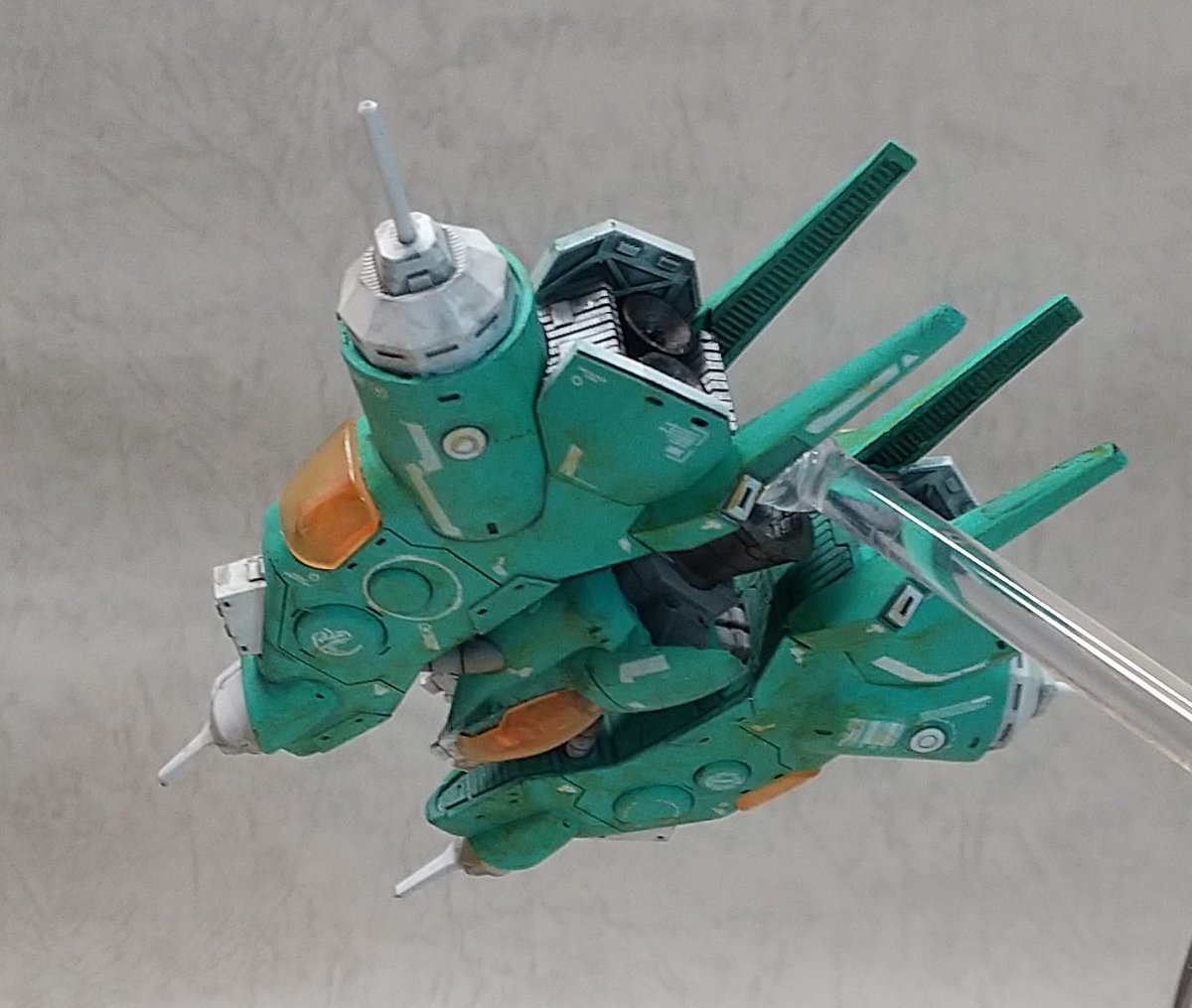 Deep_town's tweet image. #72GHOST 謹製 1/144 サージ塗れました(= ° ω °= )/
出力品の経験少ない私ですが上下左右対称デザインで組み易かったのでマーキングで遊んでみました。
#RTypeFinal2