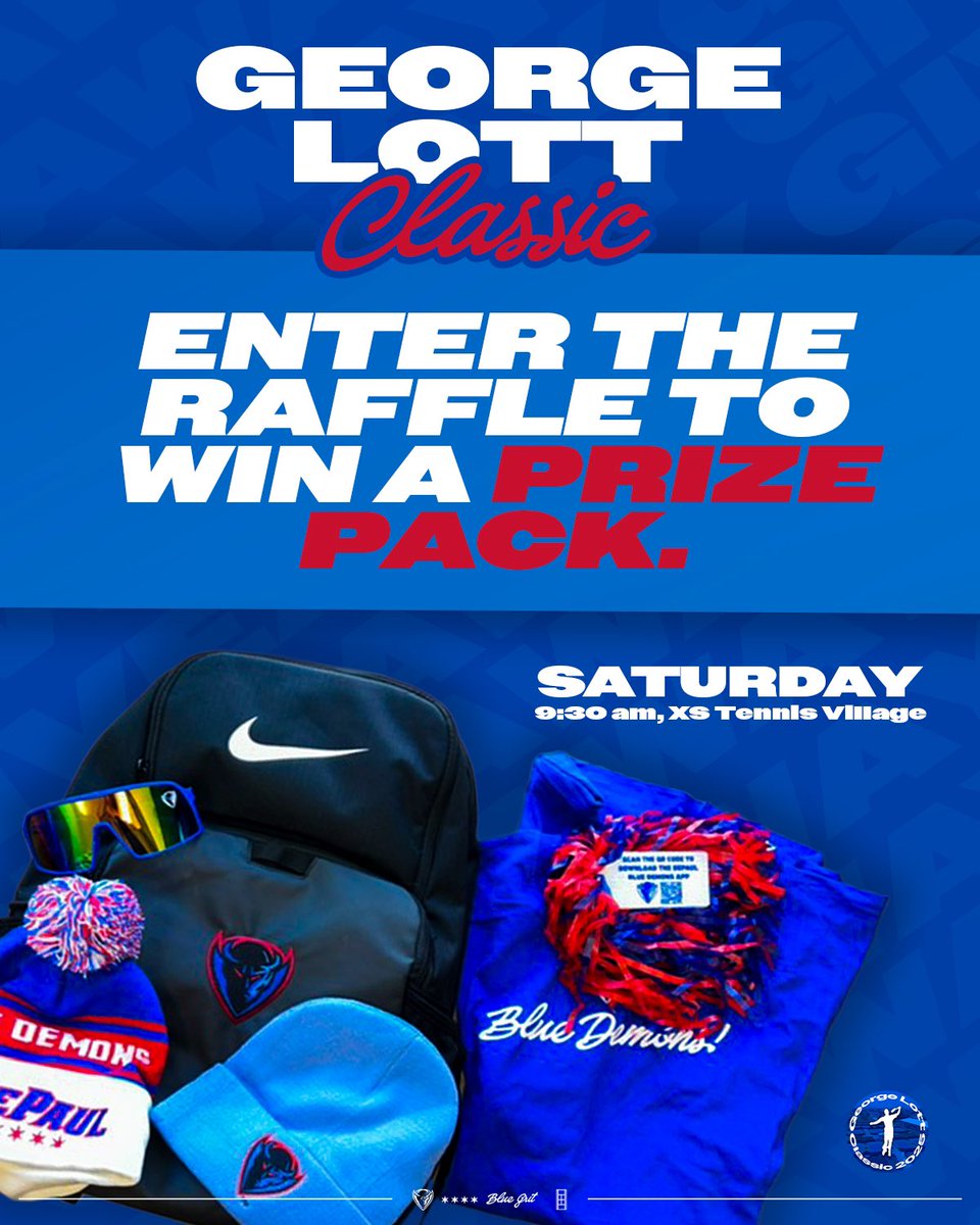 Our raffle opens tomorrow before the match, so be sure to get there early!

#BlueGrit🔵😈 | <a href="/WilsonTennis/">Wilson Tennis</a>