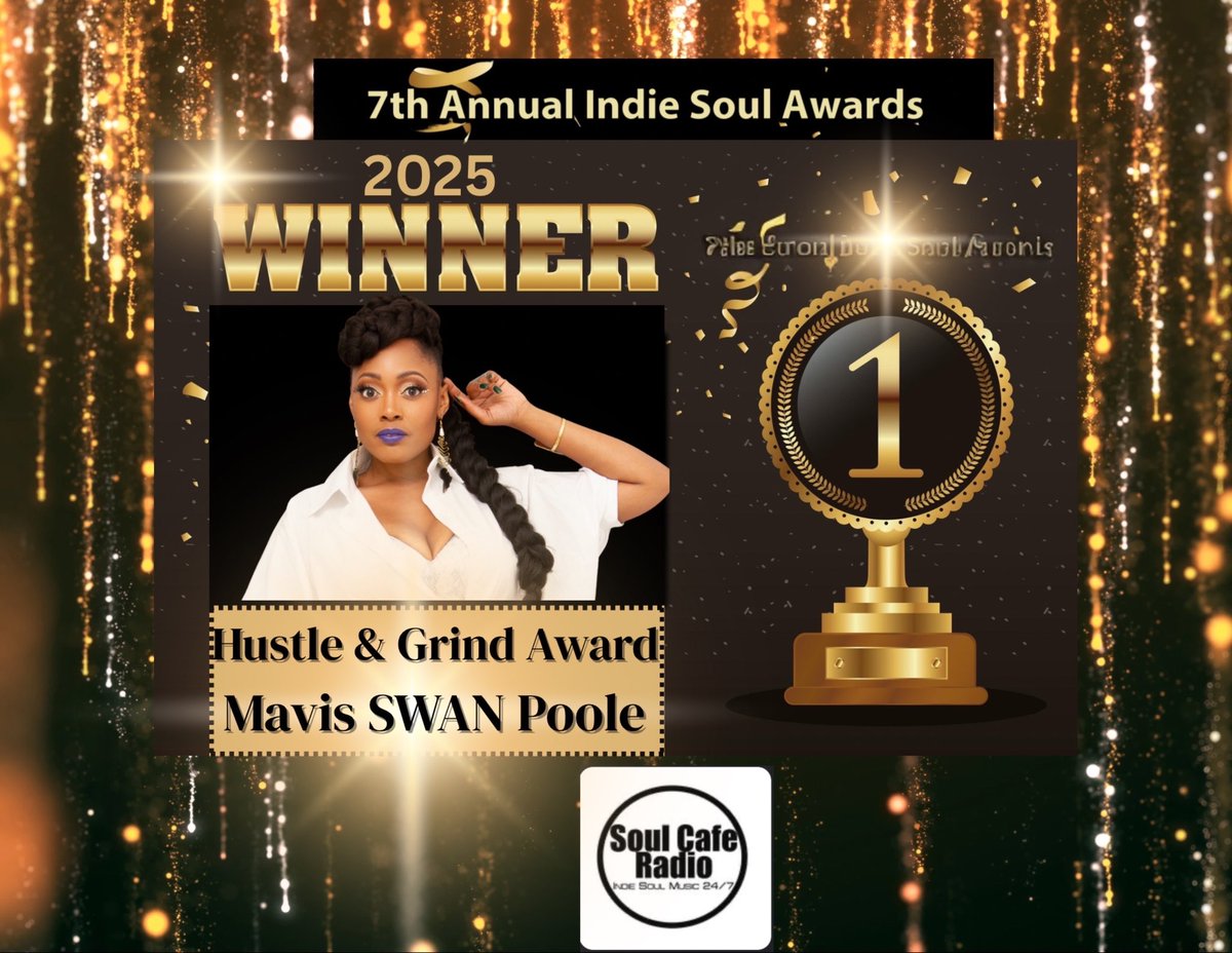 I WON!!😩🔥🙌🏽 Thank you GOD, Kings Myron Ruffin, Chris Clay II, Eddie Stokes and EVERY FAN AND SUPPORTER that is listening and supporting this project!😩🙌🏽❤️ “Every Man Aint The Same” strikes again! #HustleAndGrindAwards #Winner #EveryManAintTheSame #SoulCafeRadio #MavisSWANPoole