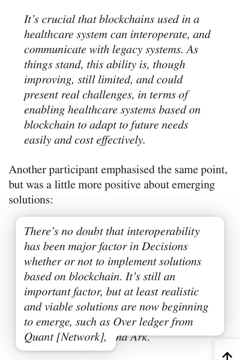 C_Traderz's tweet photo. DID SOMEONE MENTION OVERLEDGER IN HEALTHCARE ?? 👀 👀 

$QNT https://t.co/2l0b1Ml4an