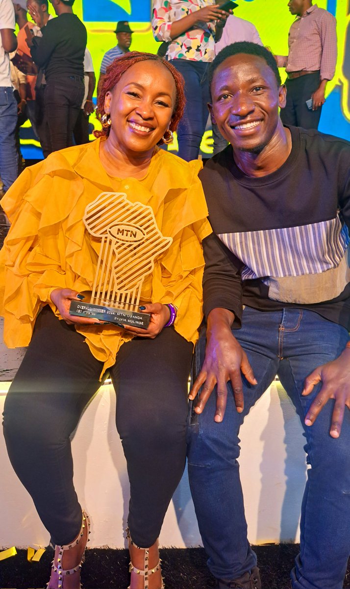 SegawaTheBaller's tweet photo. I only thought it's me who looks up to you,but the world sees your capabilities too.when you win,we win too @MTN-UGANDA. 
congratulations to you @CEO Sylivia Mulinge,and Happy belated birthday.
we love you lots. https://t.co/PCRZ9SKcu9