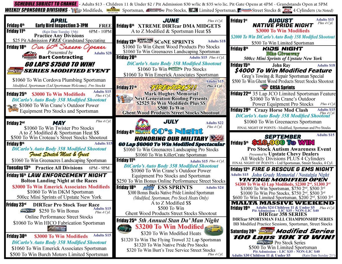 Albany-Saratoga Speedway (@as_speedway) on Twitter photo 