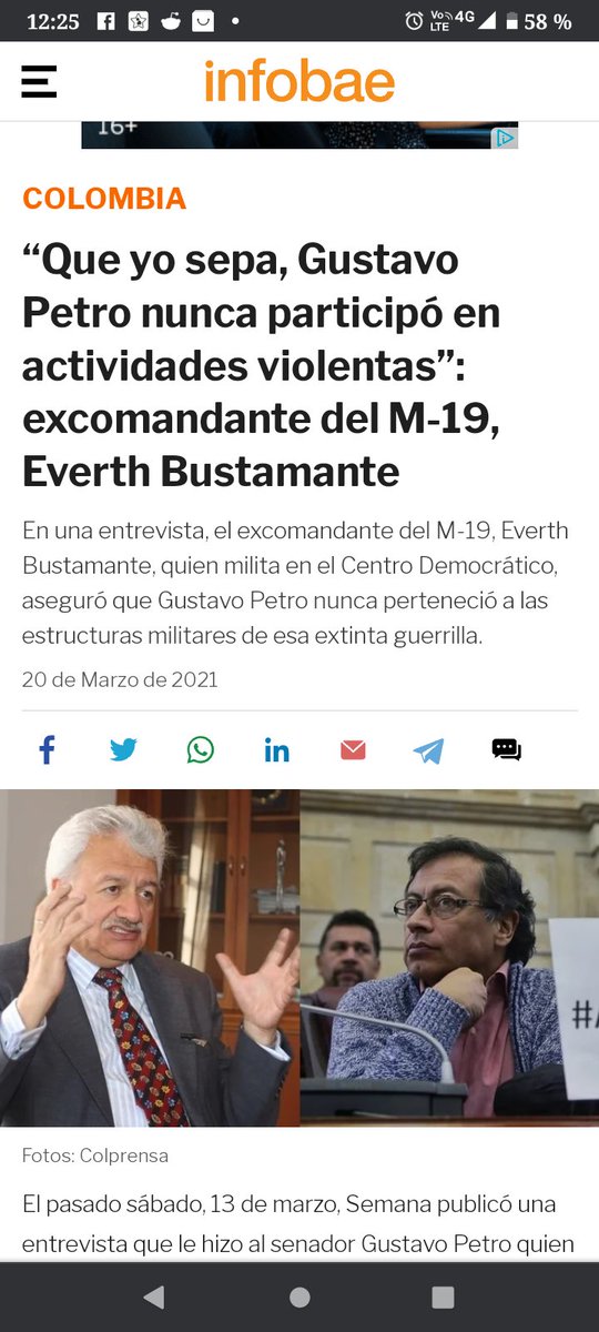 Por fin se dió cuenta. El que fué su comandante (Y Uribista) dijo que Petro era un “guerrillero de escritorio”, de ésos que sólo hacen discursos mamertos. Mario Verde y sus seguidores la cagaban atribuyéndole que se armó toda la toma al Palacio de Justicia él sólo cual Rambo.