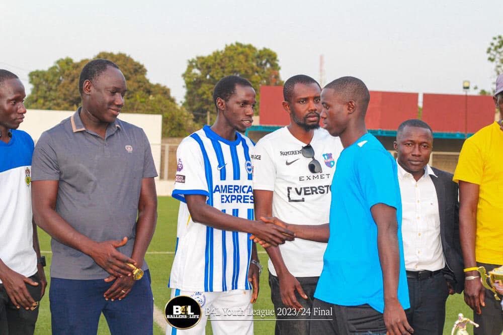 Congratulations to our Amadou Colley, named Goalkeeper of the <a href="/B4L_YouthLeague/">B4L Youth League</a> for his outstanding performances. The award, in honor of the late Wandeh Njie of <a href="/RealDeBanjulFC/">Real De Banjul FC</a>, celebrates his enduring legacy in Gambian football.