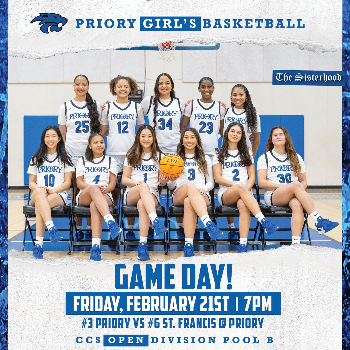 CCS Open Division playoffs tonight!
#sisterhood