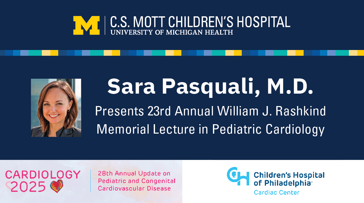 Mott Children's MD (@mottdocs) on Twitter photo Saturday morning, <a href="/skpasquali/">Sara Pasquali</a> gives the Annual William J. Rashkind Cardiology featured lecture on "improving national CHD outcomes: How and Who?" at #Cardiology2025 @mottchildren Saturday morning, <a href="/skpasquali/">Sara Pasquali</a> gives the Annual William J. Rashkind Cardiology featured lecture on "improving national CHD outcomes: How and Who?" at #Cardiology2025 @mottchildren