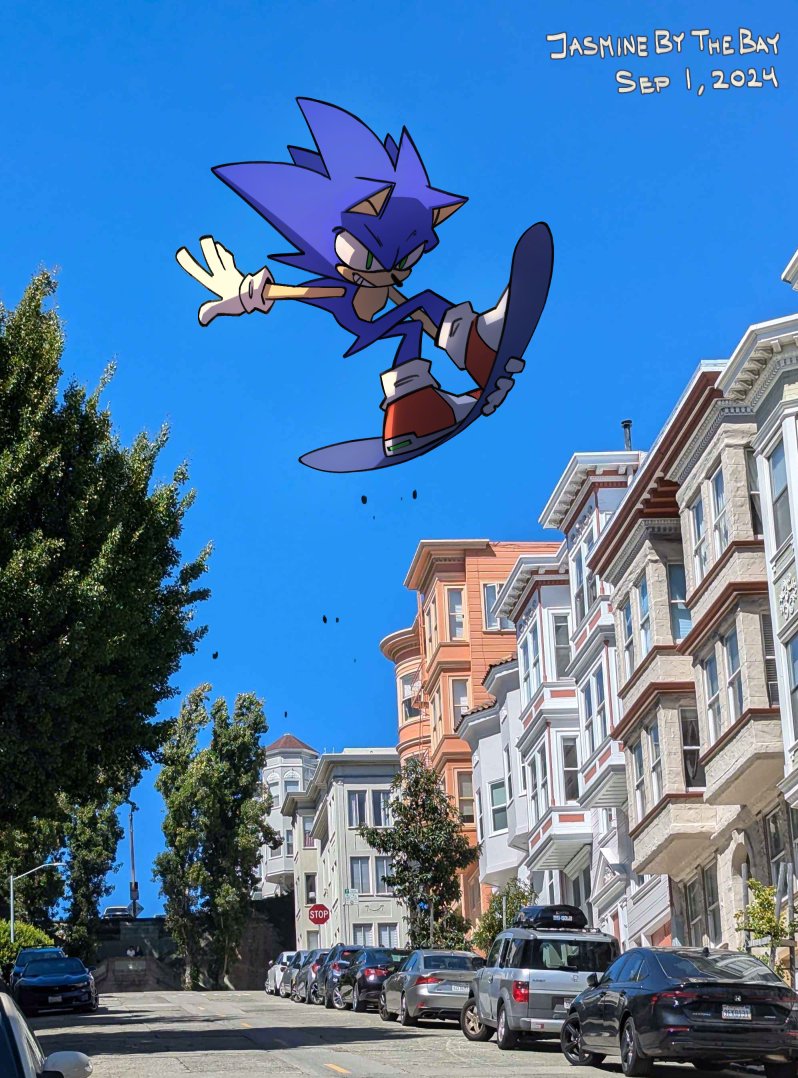 JasJasByTheBay's tweet photo. rollin' around at the speed of sound
#SonicTheHedgehog https://t.co/sDwPlYUhhk