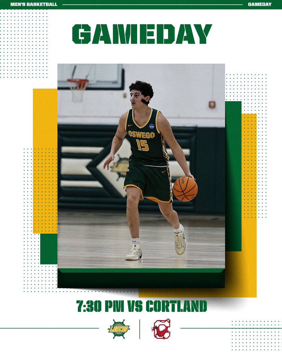 𝑮𝒂𝒎𝒆𝒅𝒂𝒚

🗓️ Friday, Feb 21, 2025
🏀 Oswego 🆚 Cortland
🕐 7:30 PM
📍Oswego State University 
🎥 youtube.com/live/FcE1qPMZJ…