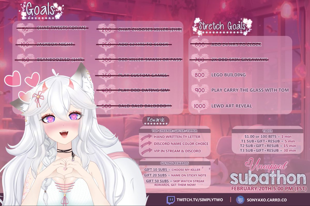 SmolSenna's tweet image. DAY 2! Electric boogaloo!

We already hit so many goals! I'm gonna have to make new goals soon I thinks ( °ㅁ°˶  ) !

🔗Link in bio🔗

#Vtuber | #ENVtuber