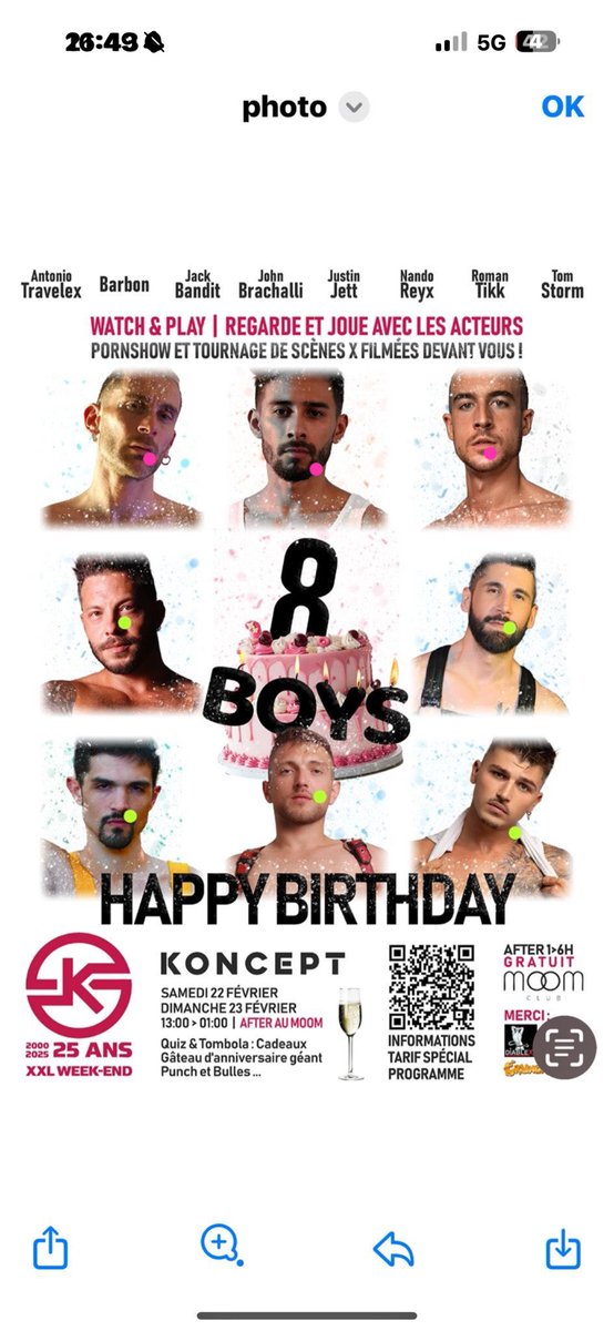 Le programme du Week-End :

Le petit point vert : Les 2 jours
Le petit point violet : Uniquement le s
On aura aussi la présence d’Alex Brandt  en Joker +
( de Montpellier ) le samedi !
Tournages : à partir de 16 h. Toute la journée du Samedi :)