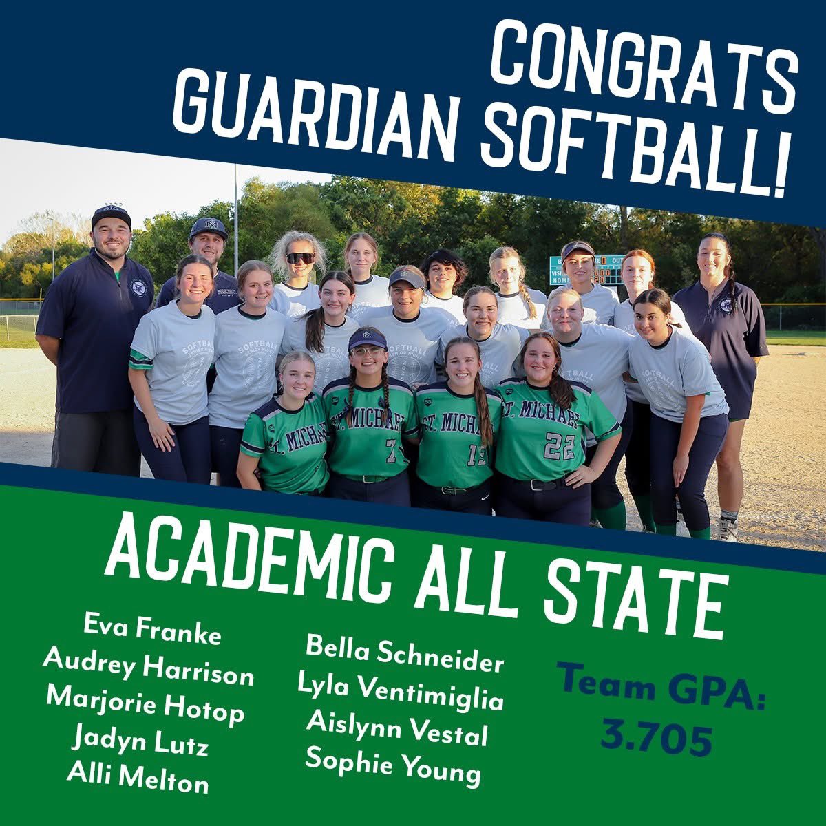 Congrats again! STUDENT-Athletes!!! #GuardUp

<a href="/SMAActivities/">SMA Activities</a> <a href="/SMACatholic/">SMA Catholic</a> <a href="/SMA_principal/">Mary Kroening</a>