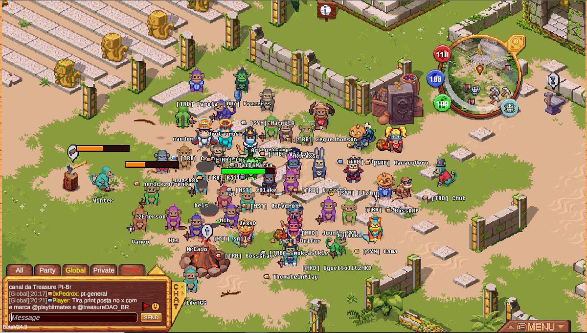 Hide and Seek in BitMates!
<a href="/PlayBitmates/">Bitmates</a>  &amp; <a href="/Treasure_DAO/">Treasure</a>