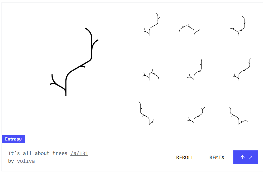 I had a lot of fun creating three <a href="/entropretty/">Entropretty</a> designs. This was such a nice engaging challenge!