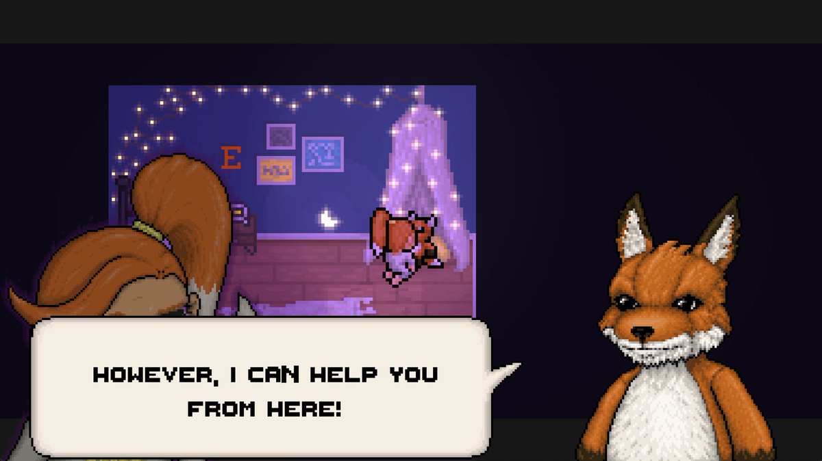 👀 Want to play Ember the Werefox early? 

Be like Plushie! 
Help from wherever you are!

Sign up for our beta test:
👉🏼forms.gle/njTPA9a8bh9995…