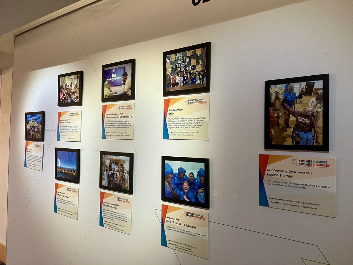 Thank you Global Ties U.S. for inviting us to be part of the 2025 National Meeting. It was an inspirational event, with passionate people dedicated to community and service. 

Learn more about Global Ties at globaltiesus.org. 

#IVLPCommunity #GlobalTies2025