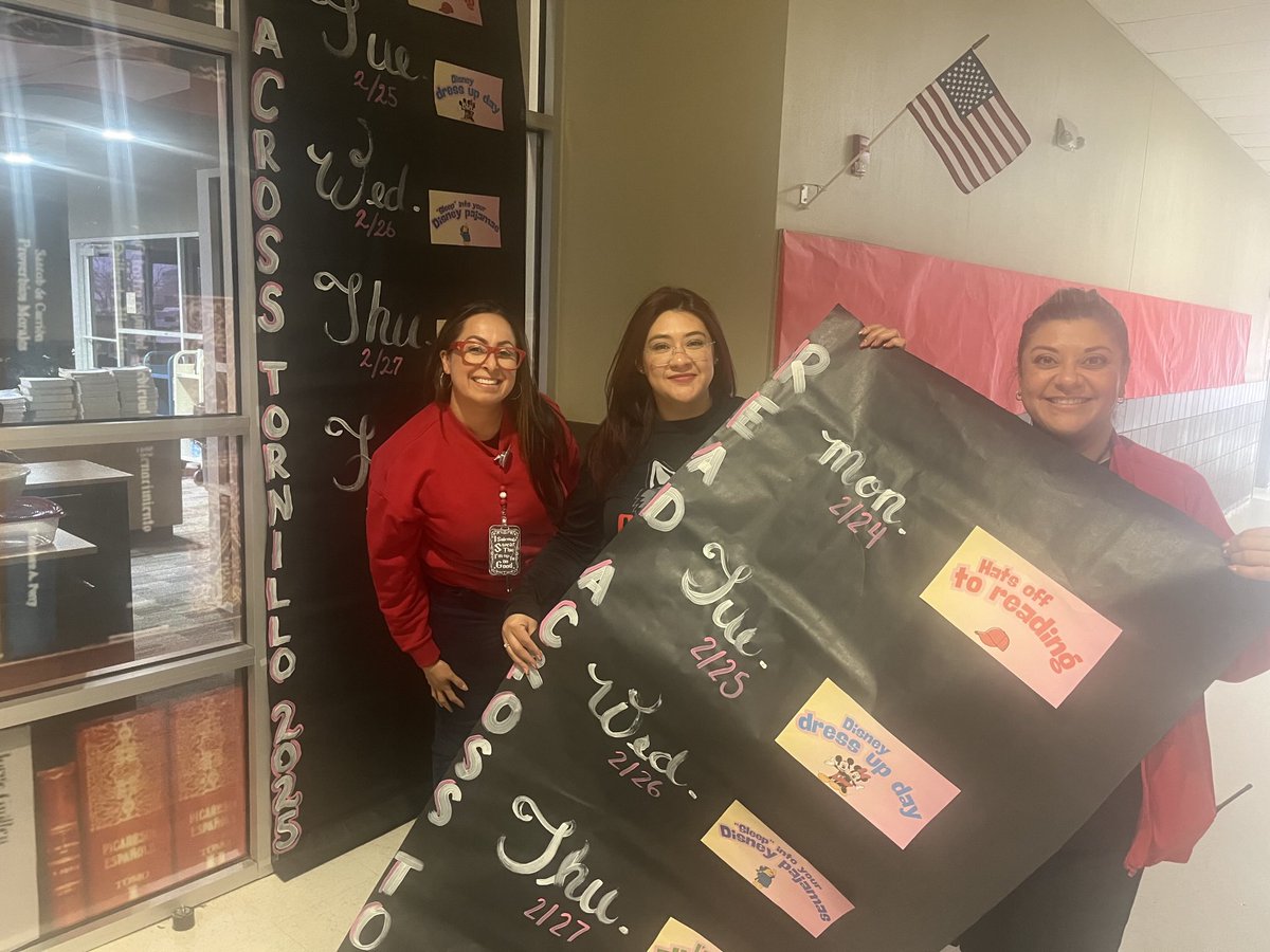 Read Across Tornillo is next week! Join us for fun dress up days and activities. #TISDProud
