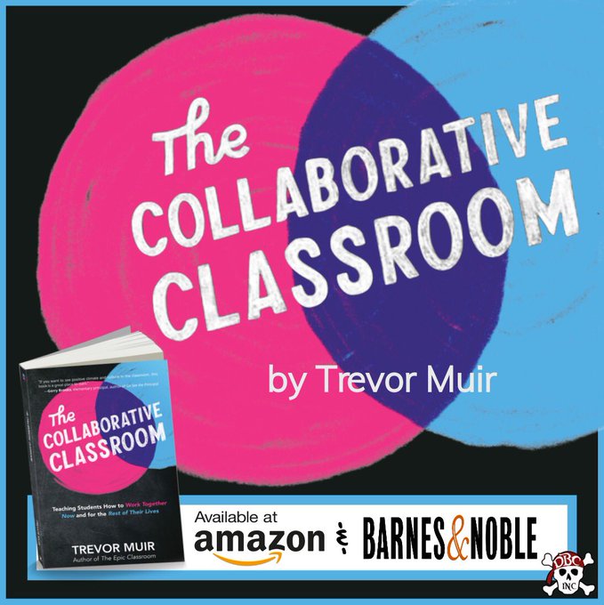 burgessdave's tweet photo. Incredible praise for the #CollaborativeClassroom by @TrevorMuir!!
Grab a copy today!
https://t.co/XiBbjKjZge
#dbcincbooks #tlap https://t.co/SvMJzHAOzK
