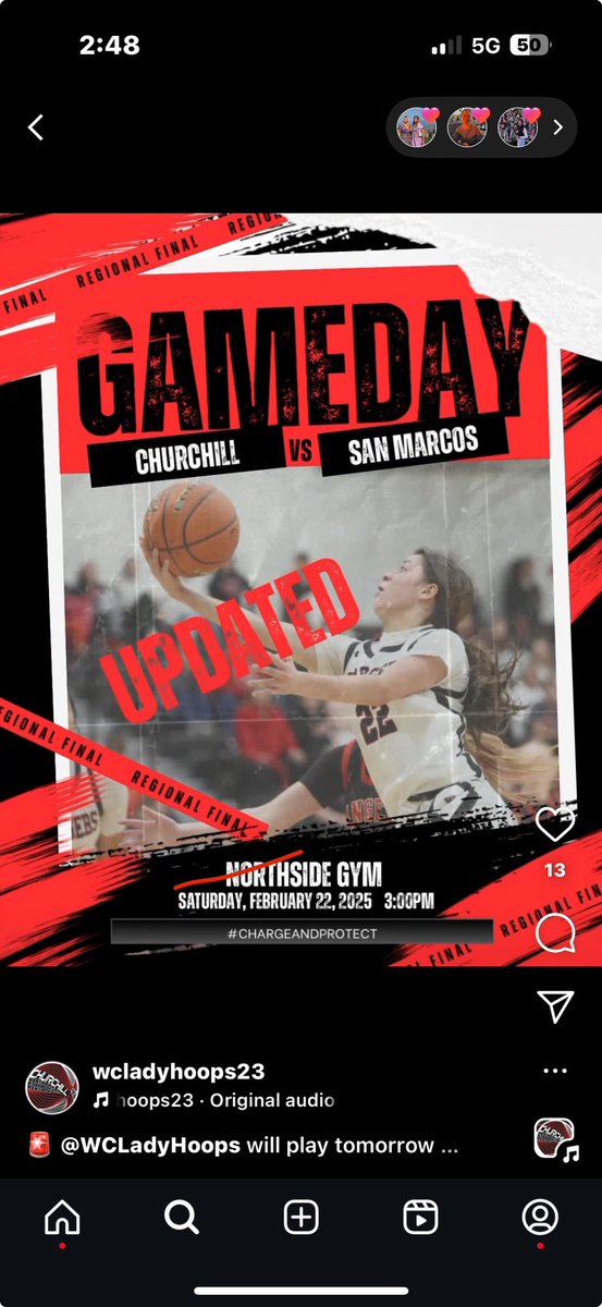 Ike MS NEISD (@ikeneisd) on Twitter photo See ya on Saturday at 3pm! Go Chargers!! #Ikeon3Familyon6 <a href="/jayxherrera/">Jason Herrera</a> <a href="/APSam_Can91/">Samantha Canales</a> See ya on Saturday at 3pm! Go Chargers!! #Ikeon3Familyon6 <a href="/jayxherrera/">Jason Herrera</a> <a href="/APSam_Can91/">Samantha Canales</a>