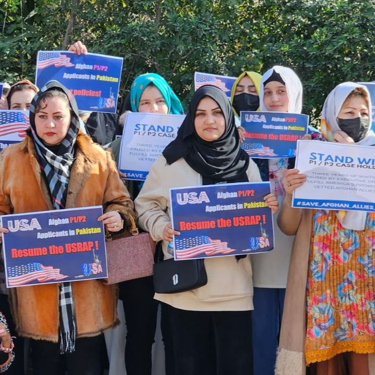 Afghanistan and the world (@p1_p2_siv) on Twitter photo #USRAP stopped all #WartimeAllies travel last month. 20,000 are now left in Pakistan to be deported to the Taliban.
Who will be a #Bystander to genocide and Gendercide?
#WarriorEthos #NoOneLeftBehind
<a href="/realDonaldTrump/">Donald J. Trump</a> <a href="/SecRubio/">Secretary Marco Rubio</a>
<a href="/Sec_Noem/">Secretary Kristi Noem</a> <a href="/PeteHegseth/">Pete Hegseth</a> #USRAP stopped all #WartimeAllies travel last month. 20,000 are now left in Pakistan to be deported to the Taliban.
Who will be a #Bystander to genocide and Gendercide?
#WarriorEthos #NoOneLeftBehind
<a href="/realDonaldTrump/">Donald J. Trump</a> <a href="/SecRubio/">Secretary Marco Rubio</a>
<a href="/Sec_Noem/">Secretary Kristi Noem</a> <a href="/PeteHegseth/">Pete Hegseth</a>