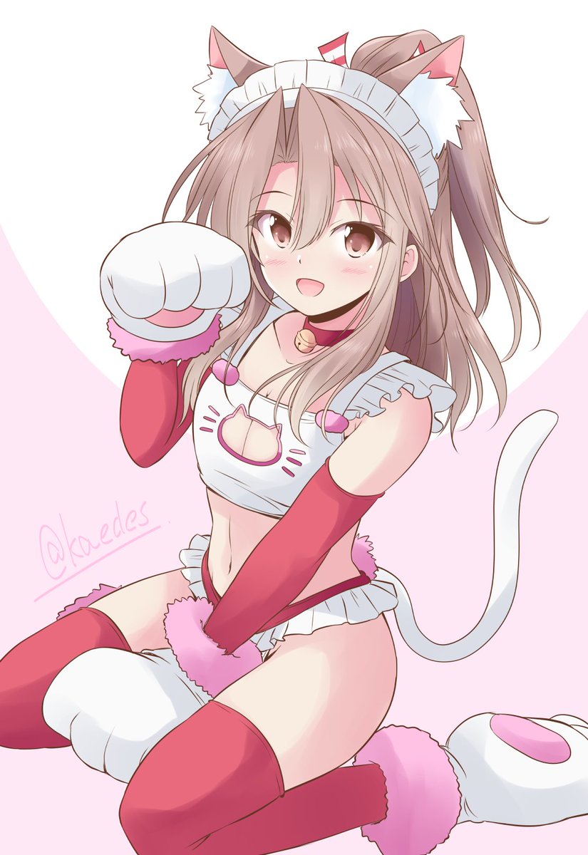 照月(艦これ) 「#猫の日 #ねこの日 」|静奈かえで@C101新刊委託中＆FANBOX始めました！のイラスト