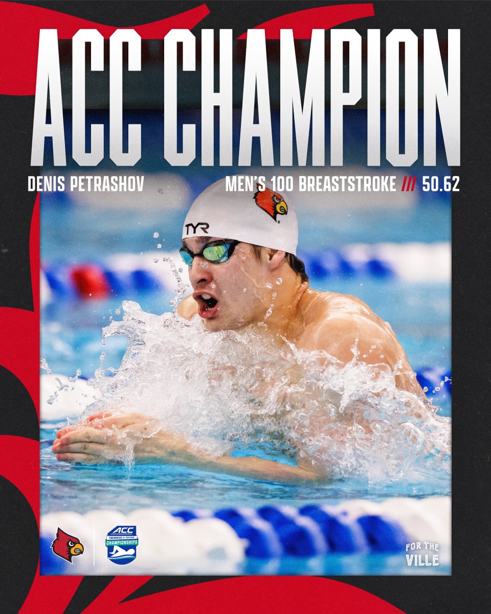 DENIS PETRASHOV FOR THE 100 BREASTSTROKE WIN 🤯🤯🤯

✅ ACC Record
✅ ACC Championships Record
✅ School Record

#GoCards x #ForTheVille