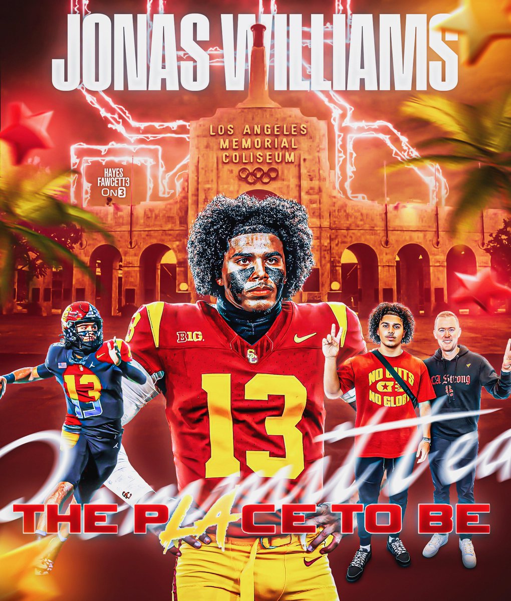 BREAKING: Four-Star QB Jonas Williams has Flipped his Commitment from Oregon to USC, he tells me for <a href="/on3recruits/">Follow @Rivals</a>

The 6’3 215 QB from Frankfort Heights, IL had been Committed to the Ducks since August

“Trojan Nation, let’s turn up”

on3.com/db/jonas-willi…