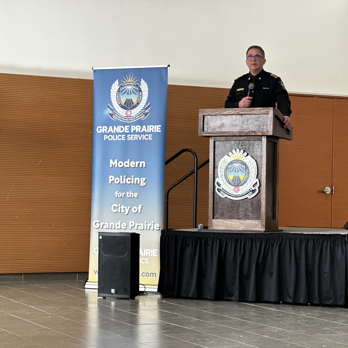 Today is a significant milestone in the history of the Grande Prairie Police Department as we witnesses the graduation of its first class of officers! 

Thank you to each recruit for your dedication to serve our city, and make contributions to the strength of our community.