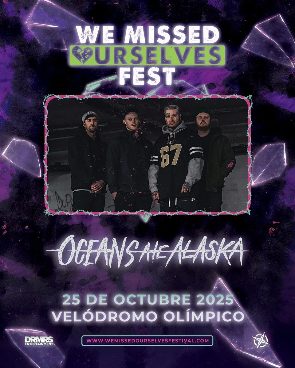 tuPUNKCASTfav's tweet photo. Ya salieron los primeros confirmados para el We Missed Ourselves Festival 2025 en el Velódromo Olímpico con Oceans Ate Alaska, I Set My Friends On Fire por 1a. vez en MX y los legendarios Underoath. ⚡
¿Quiénes crees que falten? 🤔🔥 Deja tus apuestas en los comentarios.
#WMOF https://t.co/hW6mFw69JY