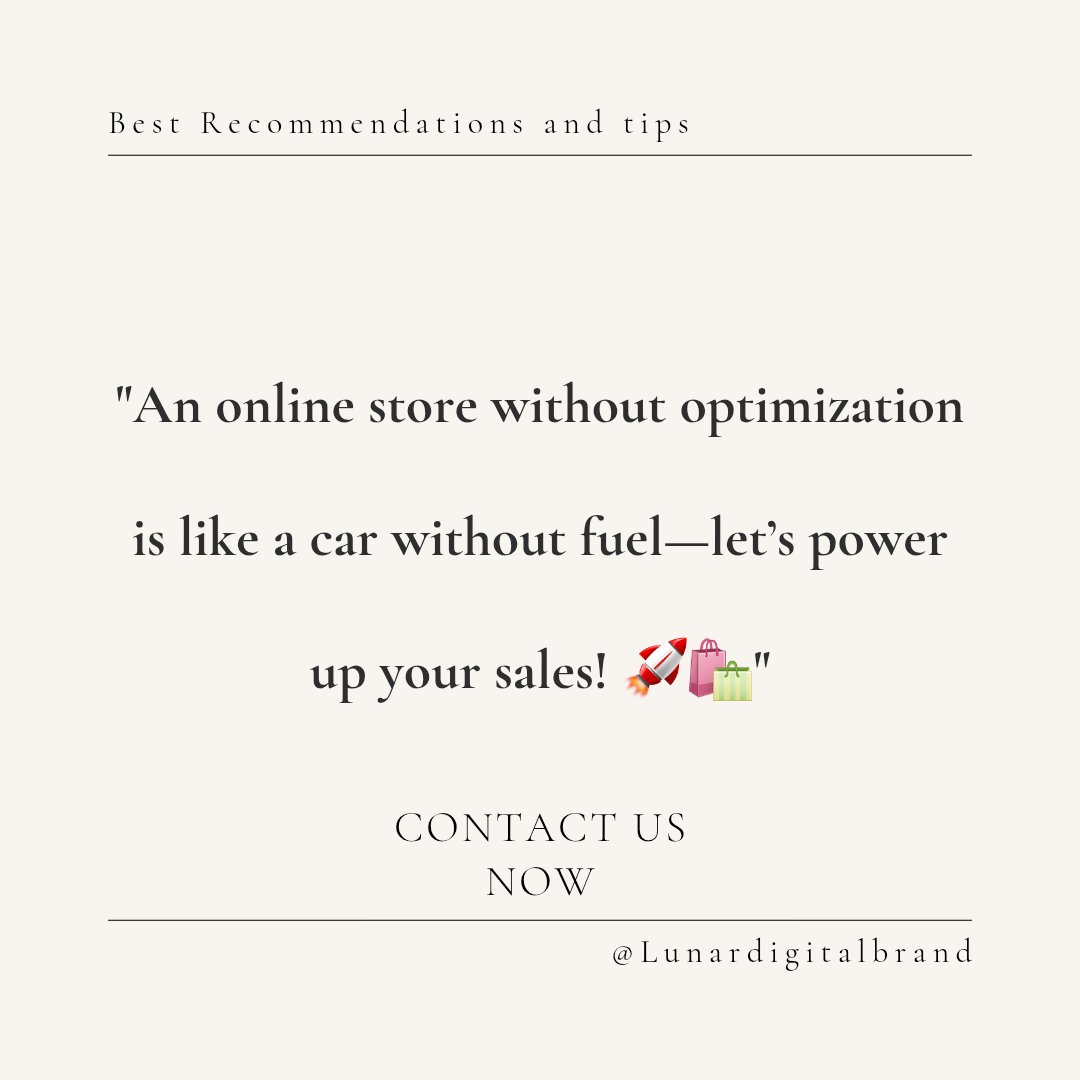 Olaoyeayomideey's tweet image. A well-optimized store doesn’t just attract visitors—it turns them into loyal customers.
#EcommerceSuccess #ShopifyOptimization #SellMoreOnline