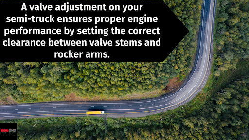 KrishaRepair's tweet photo. A valve adjustment on your semi-truck ensures proper engine performance by setting the correct clearance between valve stems and rocker arms. 🚛 Regular adjustments prevent engine wear, improve fuel efficiency, and extend lifespan. Learn more here: https://t.co/s3xIVoP0HZ https://t.co/qQDEfgv11B