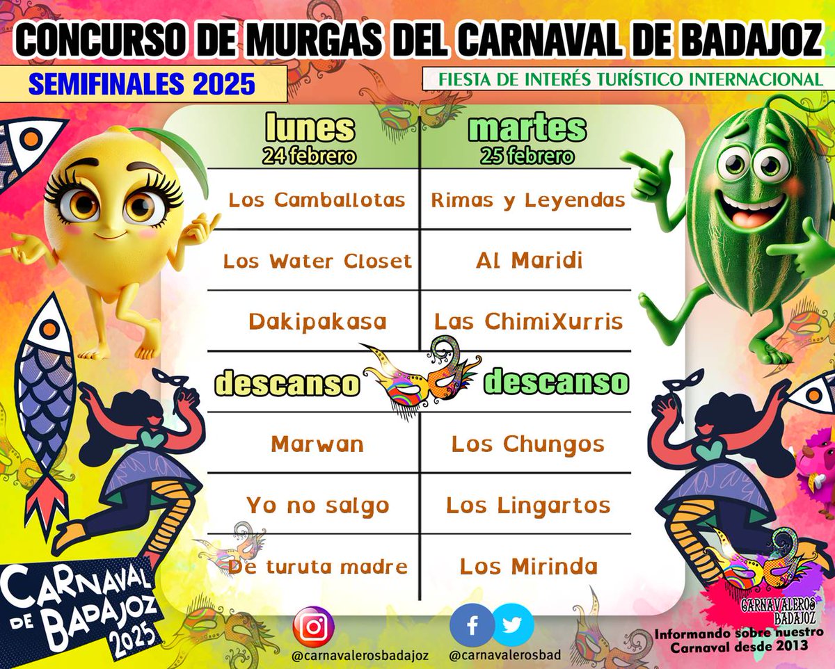 Ya conocemos los 12 semifinalistas y cómo queda el orden de actuación. ¿Qué os parece? ¿Estáis de acuerdo?