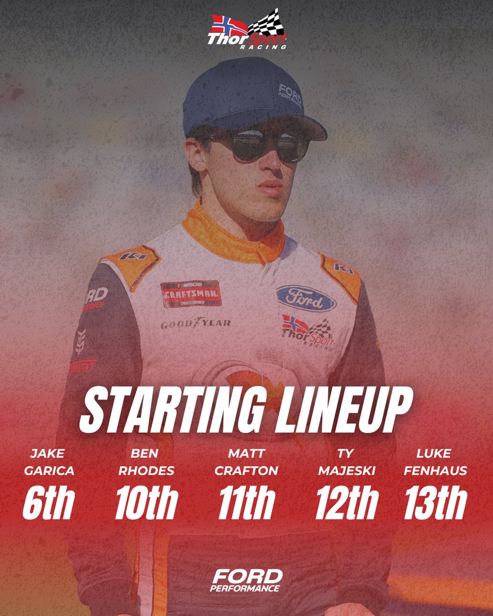 The stage is set for the #FR8208! 🔥  Tune in tomorrow at 1:30 PM ET to watch LIVE on <a href="/FS1/">FS1</a> 

#fordperformance