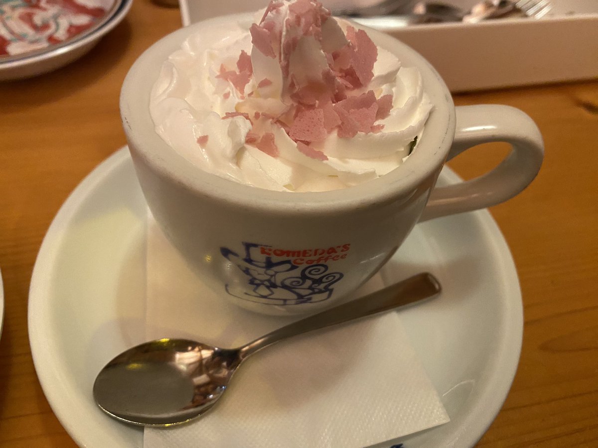 昨夜のコメダ♪
桜の季節になりますねぇ🌸